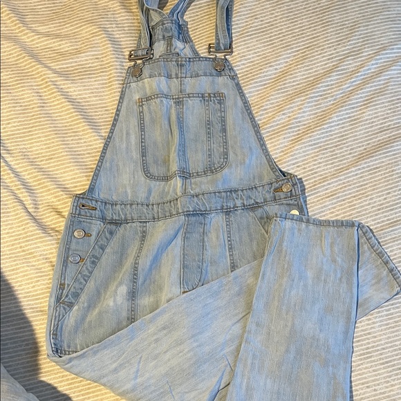 GAP Women's Light Blue Denim Overalls - Picture 1 of 6